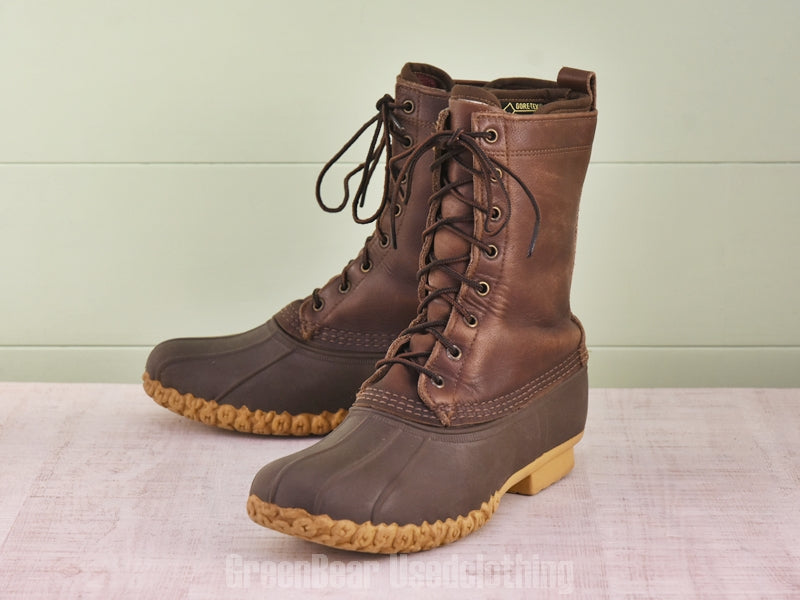 D105 USA製 L.L.Bean ビーンブーツ 茶 メンズ 27cmくらい