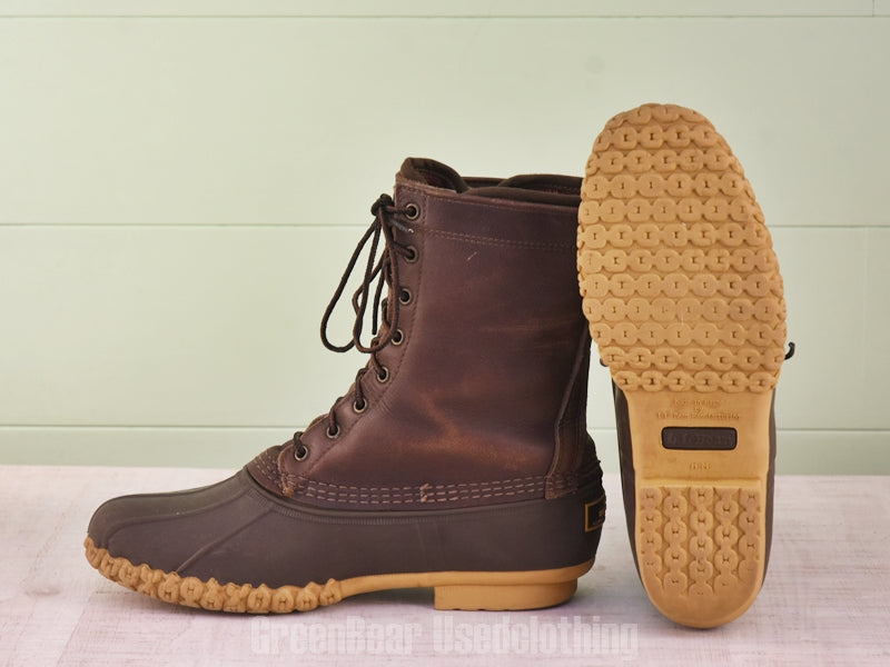 D105 USA製 L.L.Bean ビーンブーツ 茶 メンズ 27cmくらい