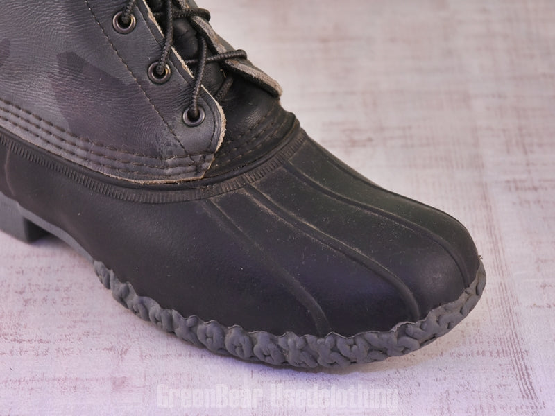 D112 USA製 L.L.Bean ビーンブーツ 柄 グレー メンズ M11M 29cm
