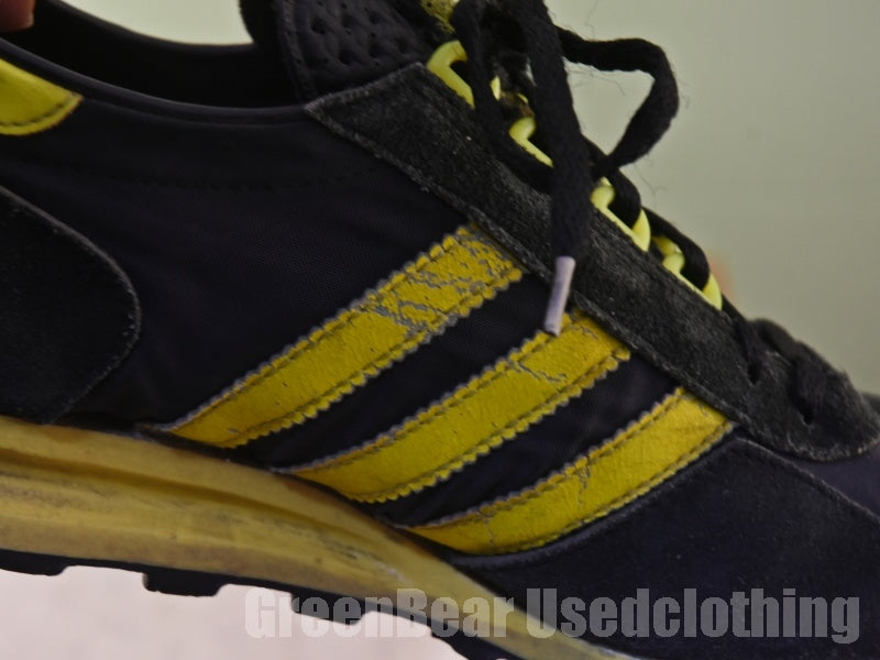 ビンテージ adidas フォーミュラ1 スニーカー 黒×黄 メンズ 26cmくらい C011