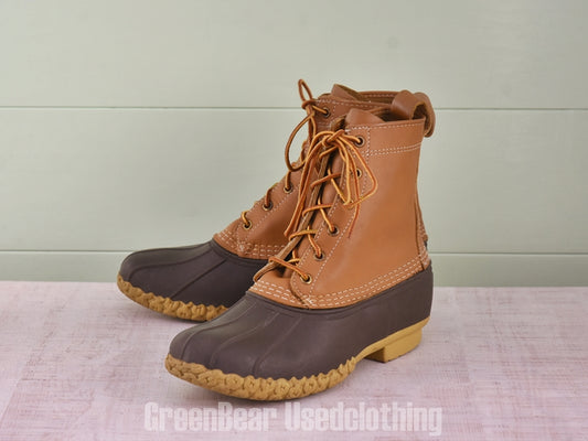D121 USA製 L.L.Bean ビーンブーツ 茶 メンズ 9M 27cm