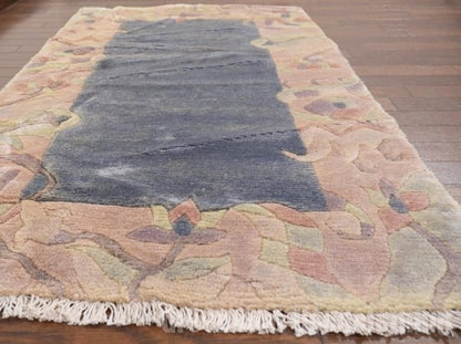 RAGH189 ビンテージトライバルラグ ウール絨毯 124cm×73cm