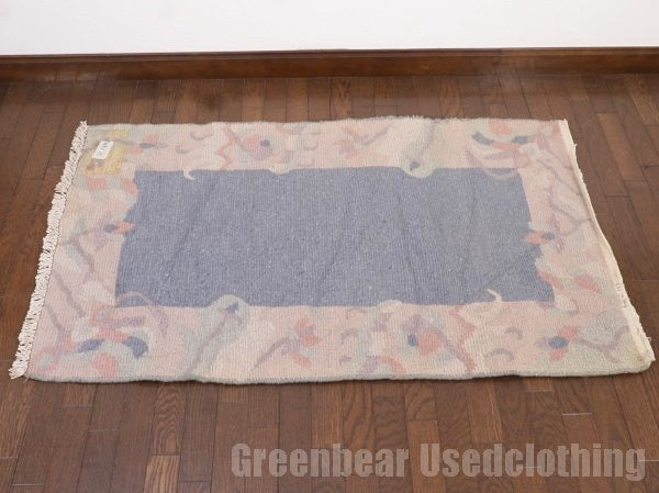 RAGH189 ビンテージトライバルラグ ウール絨毯 124cm×73cm