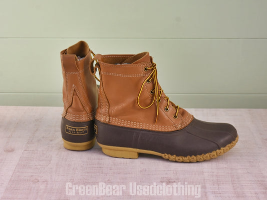 D166 USA製 L.L.Bean ビーンブーツ 茶 メンズ 9M 27cm