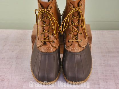 D166 USA製 L.L.Bean ビーンブーツ 茶 メンズ 9M 27cm