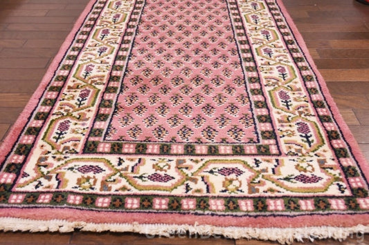 RAGU141 ライバルラグ ウール絨毯 アンティーク ヴィンテージ カーペット 142cm×69cm