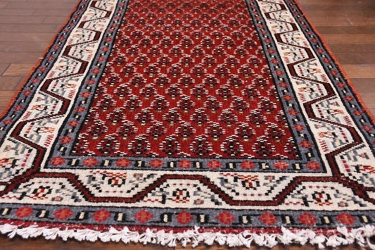 RAGU142 ライバルラグ ウール絨毯 アンティーク ヴィンテージ カーペット 138.5cm×70.5cm