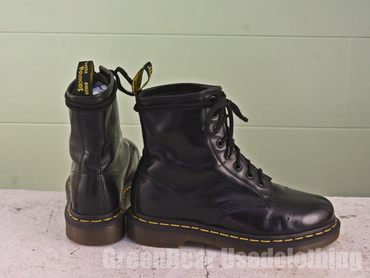 レディース Dr.Martens 8ホールブーツ 黒 EU37 23.5cm C063