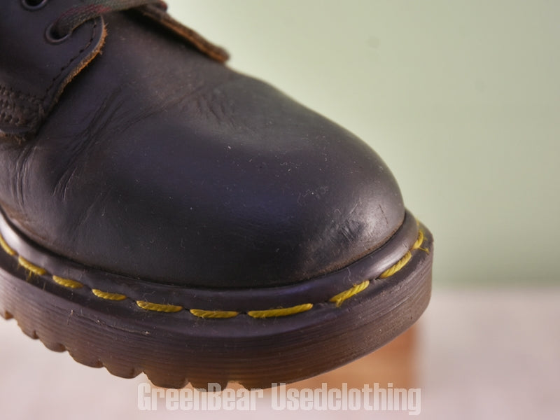 D176 イギリス製 Dr.Martens ビンテージ レディースシューズ 茶 5 24cm