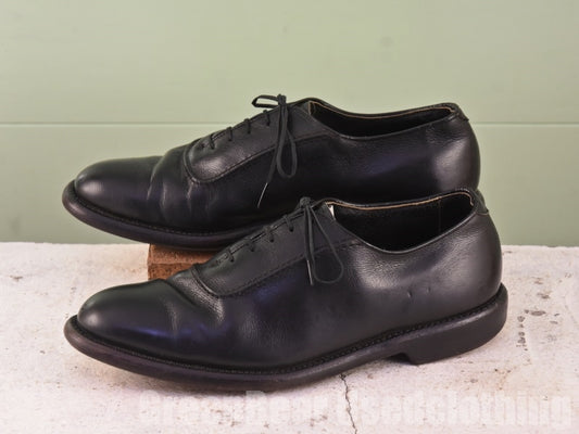 ビンテージ ドレスシューズ 黒 メンズ 26cmくらい A374