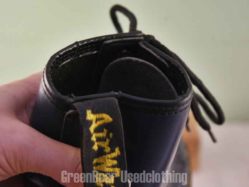 D192 イギリス製 Dr.Martens ビンテージ 8ホールブーツ 紺 レディース 5.5 23.5cm