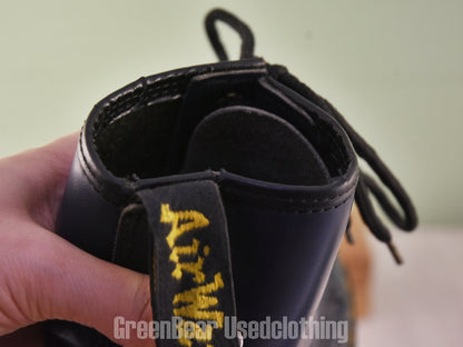 D192 イギリス製 Dr.Martens ビンテージ 8ホールブーツ 紺 レディース 5.5 23.5cm
