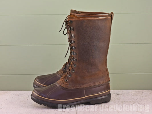 カナダ製 SOREL ビンテージ スノーブーツ 茶 メンズ  11 29cm Z175