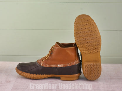D202 USA製 L.L.Bean ビンテージ ビーンブーツ 茶 メンズ 9GM 27cm
