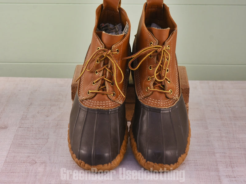 D202 USA製 L.L.Bean ビンテージ ビーンブーツ 茶 メンズ 9GM 27cm