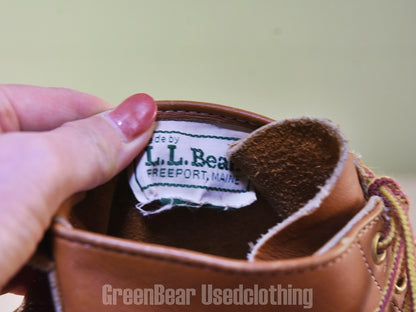 D202 USA製 L.L.Bean ビンテージ ビーンブーツ 茶 メンズ 9GM 27cm