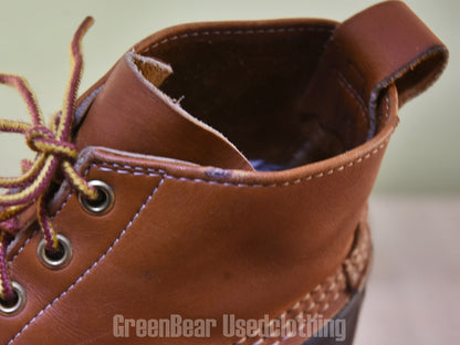 D202 USA製 L.L.Bean ビンテージ ビーンブーツ 茶 メンズ 9GM 27cm