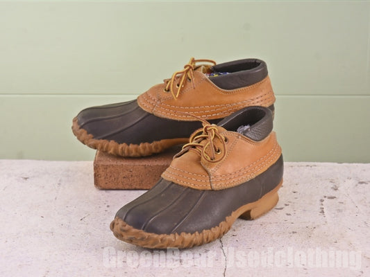 USA製 L.L.Bean ビンテージ ビーンブーツ 茶 レディース 4M 22cm C101