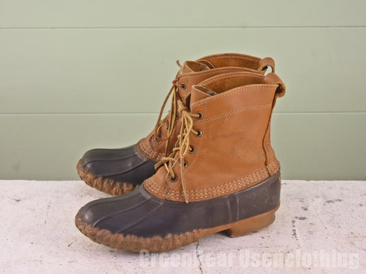USA製 L.L.Bean ビンテージ ビーンブーツ 茶 レディース 8LM 25cm Z227