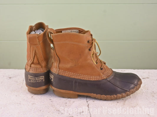 USA製 L.L.Bean ビンテージ ビーンブーツ 茶 レディース 8LM 25cm Z227