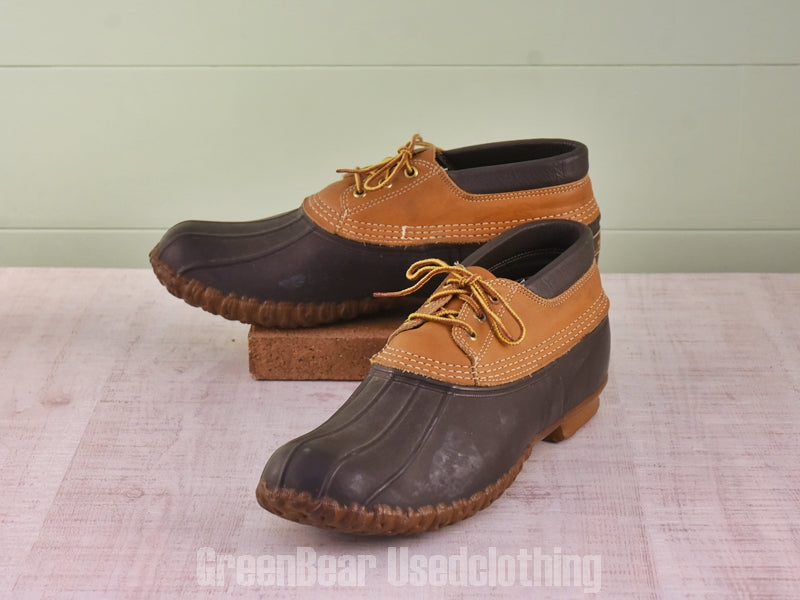D254 USA製 L.L.Bean ビンテージ ビーンブーツ 茶 メンズ 12M 30cm