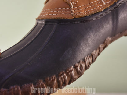 D254 USA製 L.L.Bean ビンテージ ビーンブーツ 茶 メンズ 12M 30cm