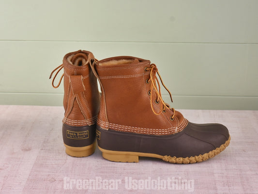 D256 USA製 L.L.Bean ビーンブーツ インナーボア 茶 メンズ 26cmくらい