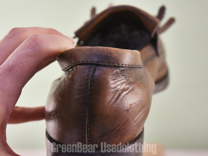 E485 イタリア製 TOD'S タッセルローファー 茶 メンズ 10.5 28.5cm