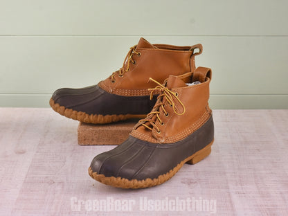 E498 USA製 L.L.Bean ビンテージ ビーンブーツ 茶 メンズ 11M 29cm