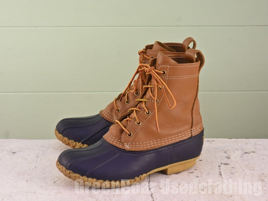 USA製 L.L.Bean ビーンブーツ 茶 レディース 24cmくらい A476