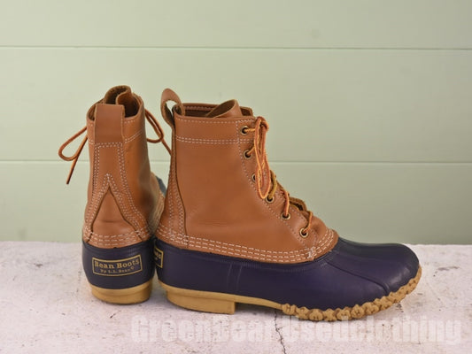 USA製 L.L.Bean ビーンブーツ 茶 レディース 24cmくらい A476