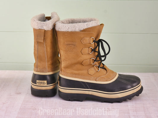 E519 メンズ SOREL スノーブーツ 茶 CM27 EU42 27cm