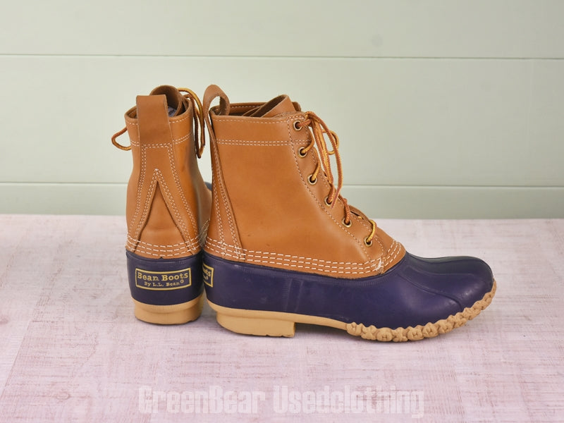 E522 USA製 L.L.Bean ビーンブーツ 茶 レディース 7M 24cm