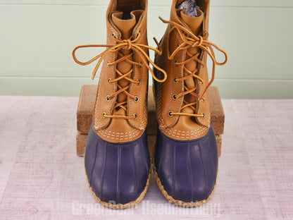 E522 USA製 L.L.Bean ビーンブーツ 茶 レディース 7M 24cm