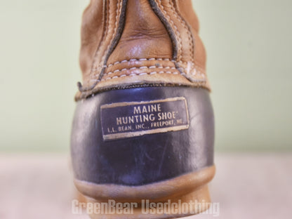 E525 USA製 L.L.Bean ビンテージ ビーンブーツ 茶 メンズ 10GM 28cm