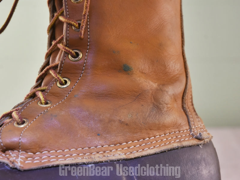 E525 USA製 L.L.Bean ビンテージ ビーンブーツ 茶 メンズ 10GM 28cm