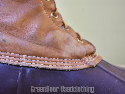 E525 USA製 L.L.Bean ビンテージ ビーンブーツ 茶 メンズ 10GM 28cm