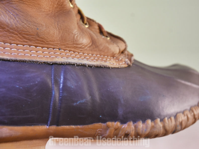 E525 USA製 L.L.Bean ビンテージ ビーンブーツ 茶 メンズ 10GM 28cm