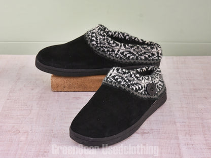 E532 メンズ Clarks サンダル スウェード 黒 11 28cm