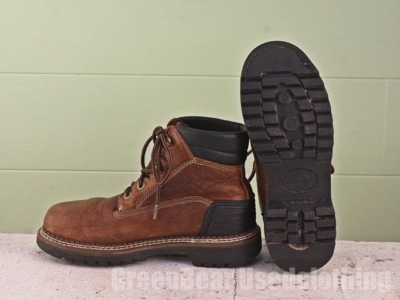 レディース Dickies ワークブーツ 茶 39.5 24.5cm C211