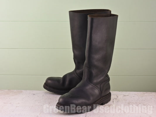 フランス製 Parachoc （パラブーツ） ビンテージ ワークブーツ 黒 メンズ 27～27.5cmくらい A532