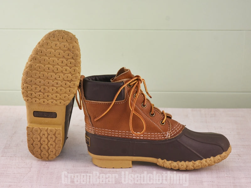 E571 USA製 L.L.Bean ビーンブーツ 茶 レディース 24cmくらい