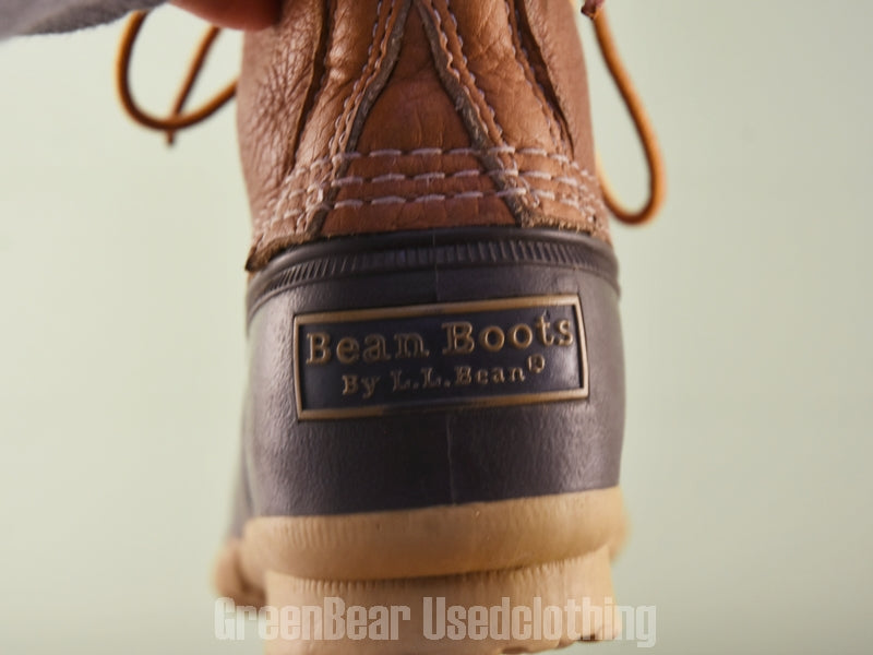 E571 USA製 L.L.Bean ビーンブーツ 茶 レディース 24cmくらい