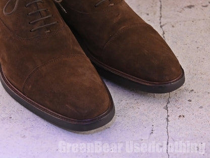 メンズ Bexley ビジネスシューズ  スウェード  茶 45W 27.5cm C232