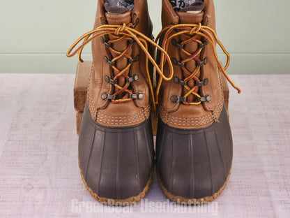 E577 USA製 L.L.Bean ビーンブーツ 裏地付き 茶 メンズ 25cmくらい