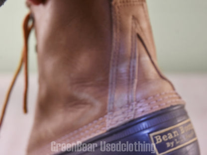E577 USA製 L.L.Bean ビーンブーツ 裏地付き 茶 メンズ 25cmくらい