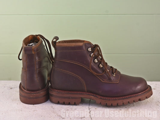 ビンテージ COSMO POLITE SHOE トレッキングブーツ 茶 メンズ 45 27.5cm Z312
