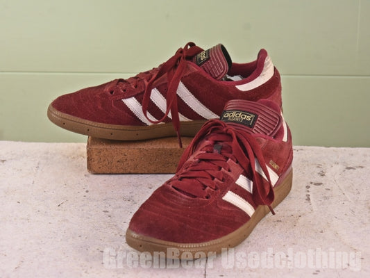 メンズ adidas BUSENITZ スウェード エンジ US8 JP26 26cm C244