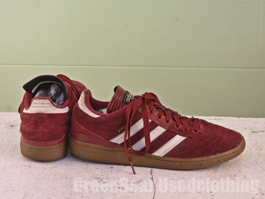 メンズ adidas BUSENITZ スウェード エンジ US8 JP26 26cm C244