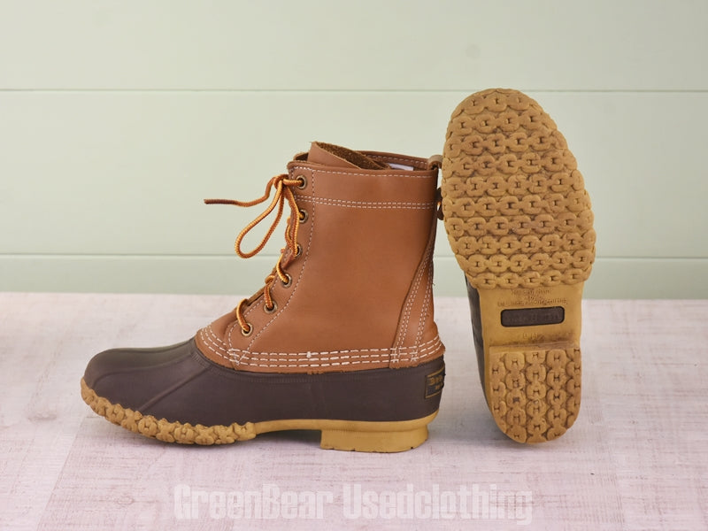 E587 USA製 L.L.Bean ビーンブーツ 茶 レディース 23cmくらい